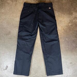 Black Dickies straight leg work pants Men Size 34x30